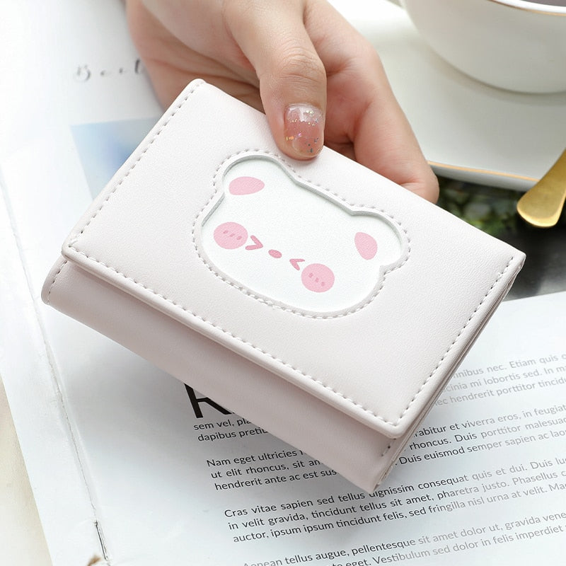 Kawaii Animals Small Card Holder Wallets