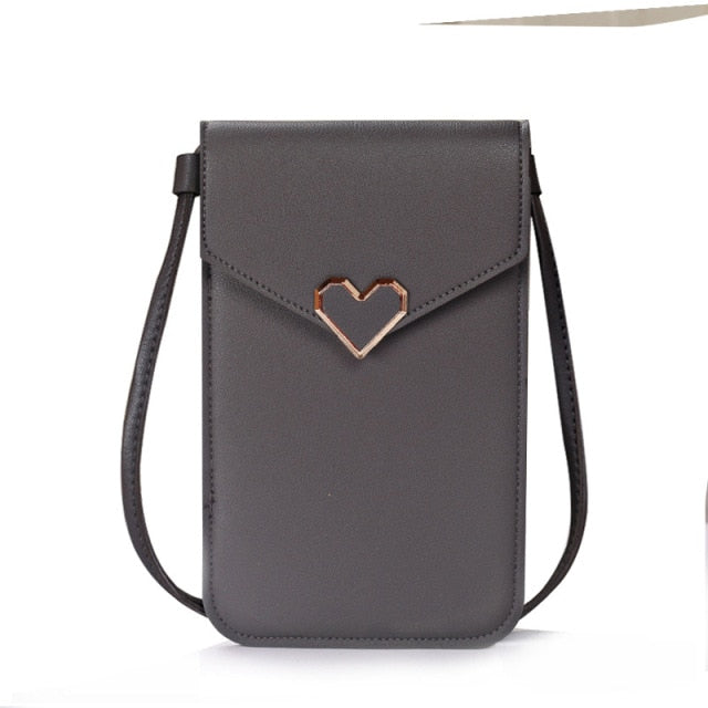 Touch Screen Cell Phone Shoulder Strap Bag