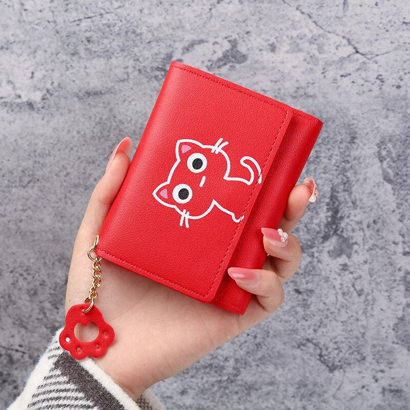 Kawaii Animals Small Card Holder Wallets