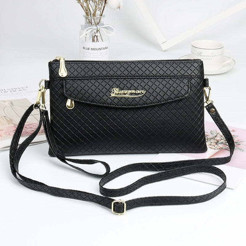 PU Diamond Lattice Adjustable Shoulder Strap