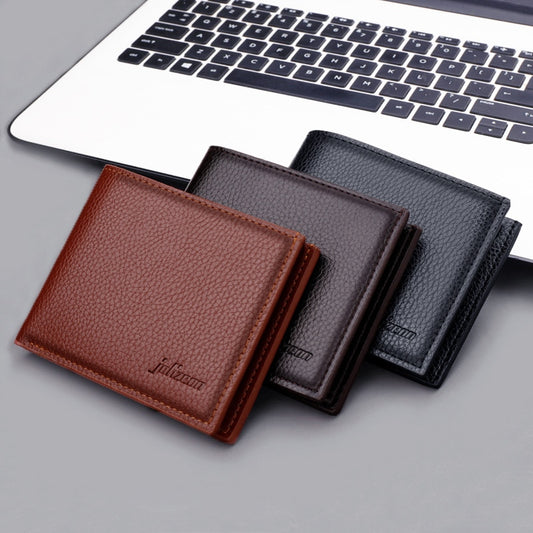 Business PU Synthetic Leather ID Cards Holder Wallet