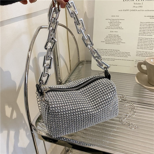 Bling Diamond Design Small Crossbody Bags